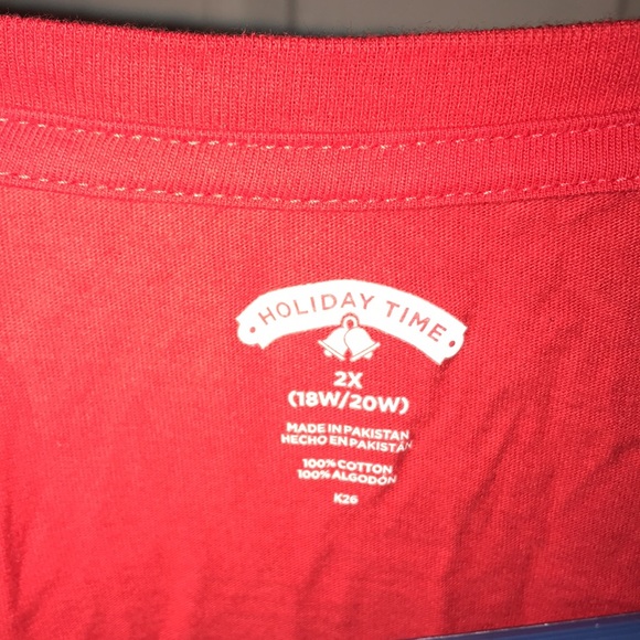 Women’s “Merry Christmas” Cotton Tee - Picture 6 of 6